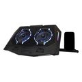 white shark cooling pad gcp 10 2 fans rgb ice shadow extra photo 2