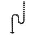 sbox cable management system black cc 1016 extra photo 1