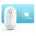 alcatroz silent rechargeable airmouse l6 chroma white aml6sw extra photo 1