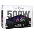 white shark power supply gpsu w500f 500w 80 rgb captain 3 extra photo 4