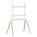 gembird tv floor stand 55 86 white wood max vesa 600x400 tvs 86f 01 w extra photo 2