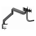 gembird desk mounted adjustable monitor arm for 3 monitors black extra photo 5