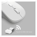 alcatroz silent bt54 wireless mouse airmouse duo 6r sand extra photo 6