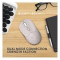 alcatroz silent bt54 wireless mouse airmouse duo 6r slate extra photo 4