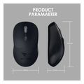 alcatroz silent bt54 wireless mouse airmouse duo 6r indigo extra photo 3