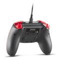 spartan gear pelekys wired controller pc and playstation 3 black red extra photo 2