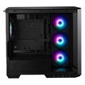 msi mag pano m100r pz micro gaming tower window 4x argb fans black extra photo 1