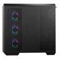 msi mag pano m100r pz micro gaming tower window 4x argb fans black extra photo 4