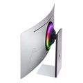 othoni samsungodyssey ls34dg850suxdu34 oled curved 4k 240hz silver extra photo 2