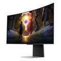othoni samsungodyssey ls34dg850suxdu34 oled curved 4k 240hz silver extra photo 5