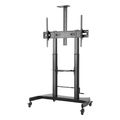 gembird height adjustable tv floor stand with caster wheels 60 100 tvs 100t 02 extra photo 5