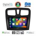 digital iq bxk 20108sq cpaa 9inc multimedia tablet for dacia logan  sandero mod 2012 2019 extra photo 1
