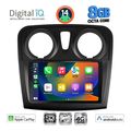 digital iq bxk 20108 cpaa 9inc multimedia tablet for dacia logan  sandero mod 2012 2019 extra photo 1