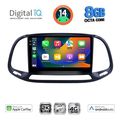 digital iq bxk 20138 cpaa 9inc multimedia tablet for fiat doblo � opel combo mod 2015 2018 extra photo 1