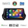 digital iq bxk 20509 cpaa 9inc multimedia tablet for peugeot 208  2008 mod 2021gt  extra photo 1