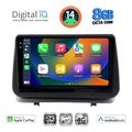 digital iq bxk 20543 cpaa 9inc multimedia tablet for renault clio mod 2005 2011 extra photo 1