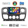 digital iq bxk 20463 cpaa 10 multimedia tablet nissan nv400 opel movano renault master 2010 2020 extra photo 1