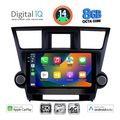 digital iq bxk 20719 cpaa 10inc multimedia tablet for toyota highlander mod 2008 2015 extra photo 1