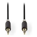 nedis cabw22000at30 stereo audio cable 35 mm male 35 mm male 30 m anthracite extra photo 1
