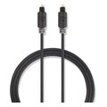 nedis cabw25000at10 optical audio cable toslink male toslink male 10 m anthracite extra photo 2