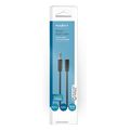 nedis cagb22050bk50 stereo audio cable 35 mm male 35 mm female 50m black extra photo 3
