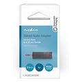 nedis cagb22935bk stereo audio adapter 35 mm male 635 mm female blackp extra photo 3