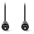 nedis cagb25000bk20 optical audio cable toslink male toslink male 20m black extra photo 1