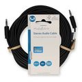 nedis cagl22000bk100 stereo audio cable 35mm male 35mm male 100m blackc extra photo 2 nedis cagl22000bk100 stereo audio cable 35mm male 35mm male 100m blackc extra photo 2