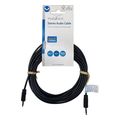 nedis cagl22000bk50 stereo audio cable 35mm male 35mm male 500m black extra photo 2