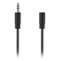 nedis cagl22050bk20 stereo audio cable 35mm male 35mm female 200m black extra photo 1