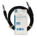 nedis cagl23000bk20 stereo audio cable 635mm male 635mm male 200m black extra photo 2