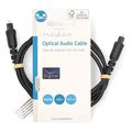 nedis cagl25000bk10 optical audio cable toslink male toslink male 100m black extra photo 2