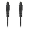 nedis cagl25000bk20 optical audio cable toslink male toslink male 200m black extra photo 1