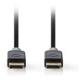 nedis ccbw37014at20 displayport cable displayport male displayport male 8k60hz gold plated 200 m extra photo 1