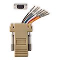 nedis ccgb52820iv serial adapter d sub 9 pin female rj45 female ivoryp extra photo 1