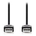 nedis ccgb60000bk20 usb 20 cable a male a male 20 m black extra photo 1