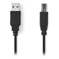 nedis ccgb60100bk20 usb 20 cable a male b male 20 m black extra photo 3