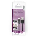 nedis ccgb60600bk01 usb 20 cable usb a male usb c male 60w 010m black extra photo 2