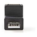 nedis ccgb60940bk usb 20 type a adapter usb a male usb a female blackp extra photo 2