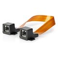 nedis ccgb85901bk03 cat5e flat cable utp rj45 8p8c female rj45 8p8c female 030m orange extra photo 2