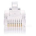 nedis ccgb89350gy rj45 connector male solid utp cat5 10pcs greyp extra photo 2