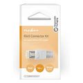 nedis ccgb89350gy rj45 connector male solid utp cat5 10pcs greyp extra photo 2