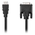 nedis ccgl34800bk30 hdmi cable hdmi connector dvi d 24 1 pin male 1080p 300m black extra photo 1