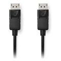 nedis ccgl37100bk10 displayport cable displayport male hdmi connector 1080p 100m black extra photo 1