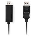 nedis ccgl37100bk30 displayport cable displayport male hdmi male 1080p 300m black extra photo 1