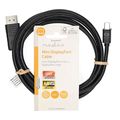 nedis ccgl37600wt20 mini displayport 12 cable mini displayport male hdmi connector 200m white extra photo 2