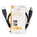 nedis ccgl60000bk30 usb high speed cable usb a male usb a male 300m black extra photo 2