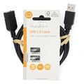 nedis ccgl60010bk20 usb 20 cable usb a male usb a female 200m black extra photo 2