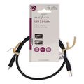 nedis ccgl60500bk05 usb 20 cable usb a male usb micro b male 10w 050m black extra photo 2