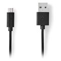 nedis ccgl60500bk20 usb 20 cable usb a male usb micro b male 11w 200m black extra photo 1